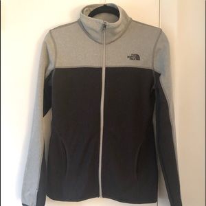 North Face Full Zip Light Fleece Sweatshirt Like New